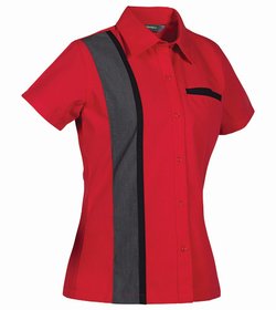 Boardroom Eco Apparel ladies King Pin Bowling Shirt at Stellar Apparel